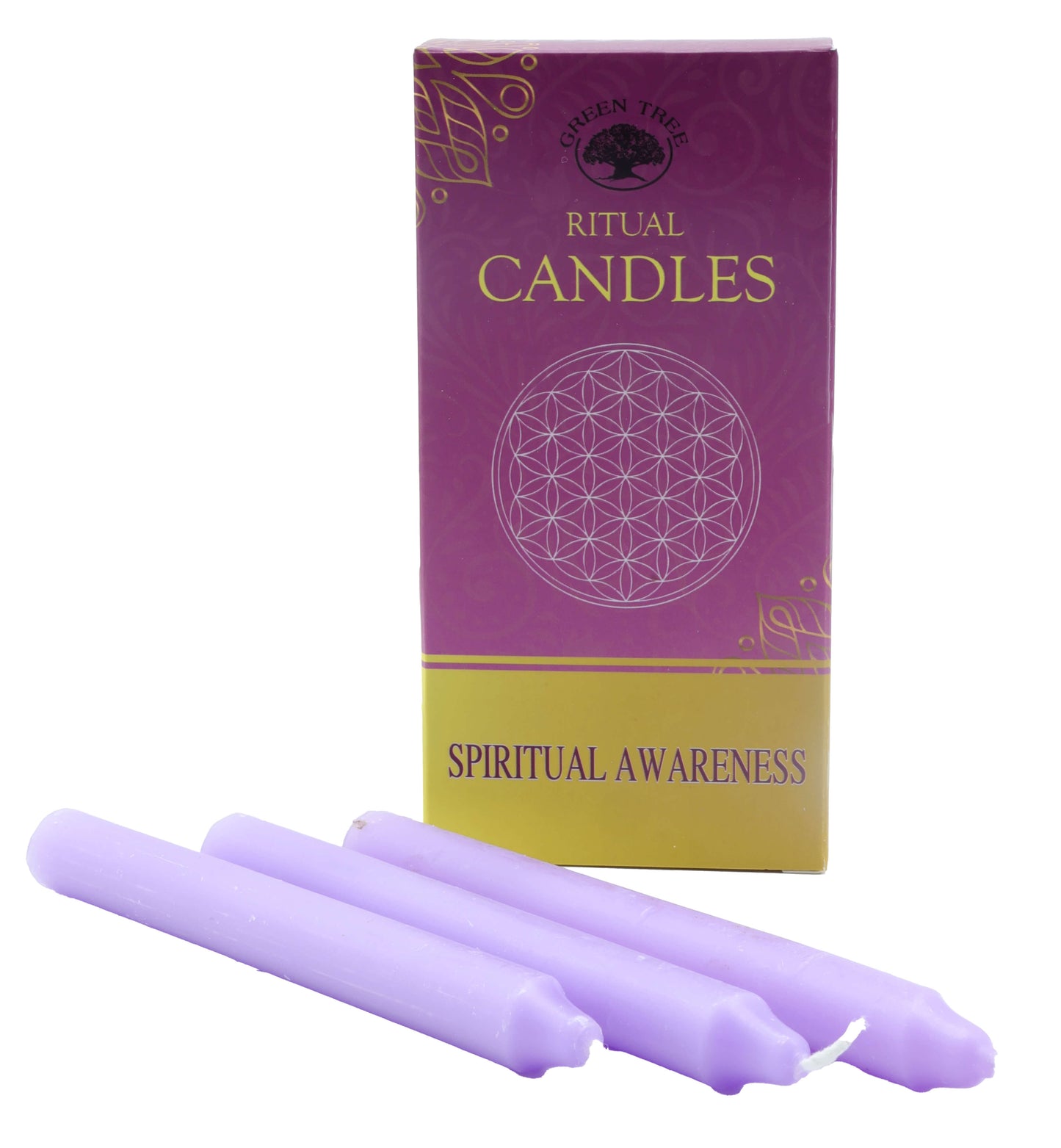 Bougies Rituel Conscience Spirituelle - 10pcs