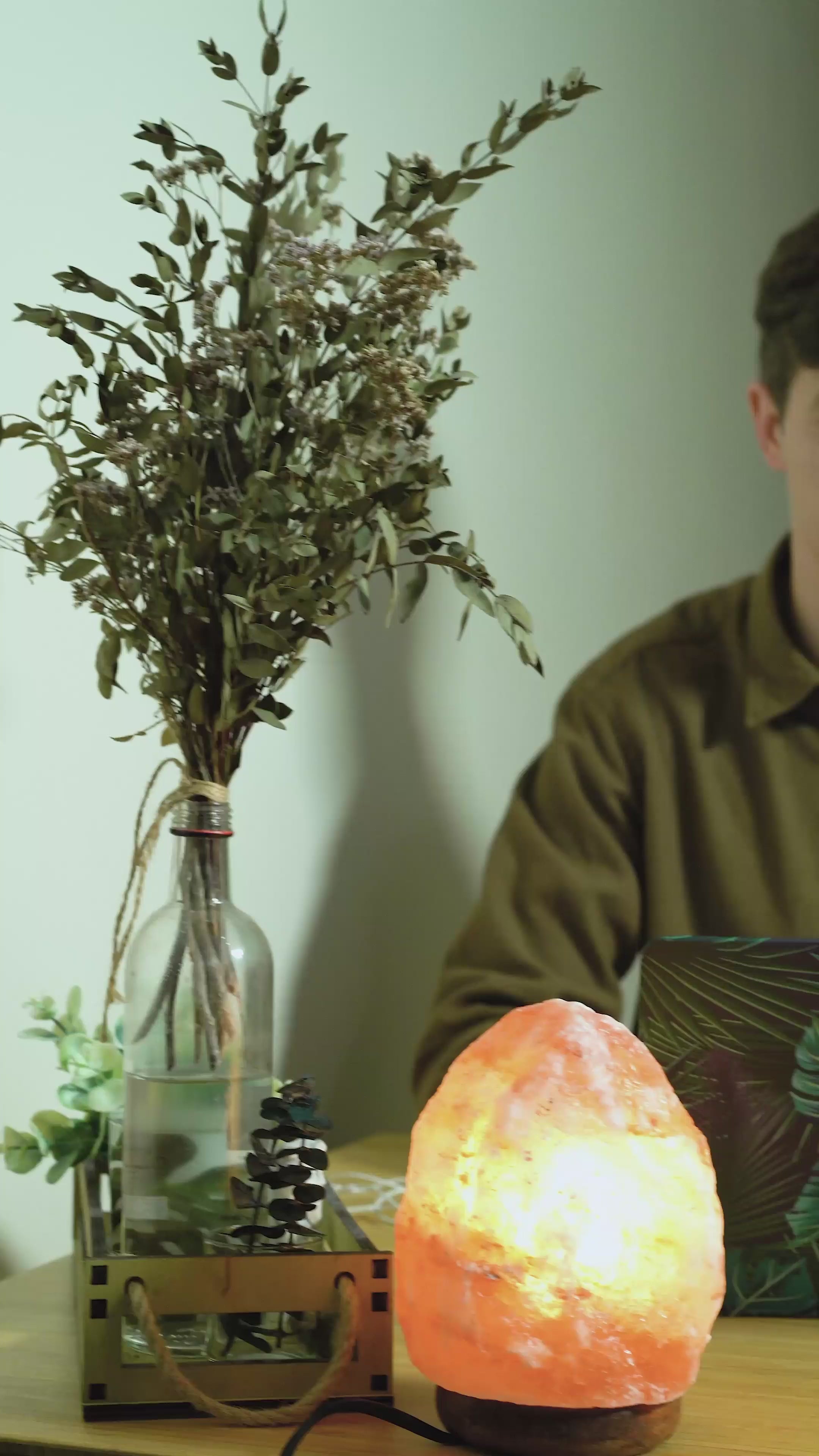 Lampe de Sel Himalaya brute 1-2KG